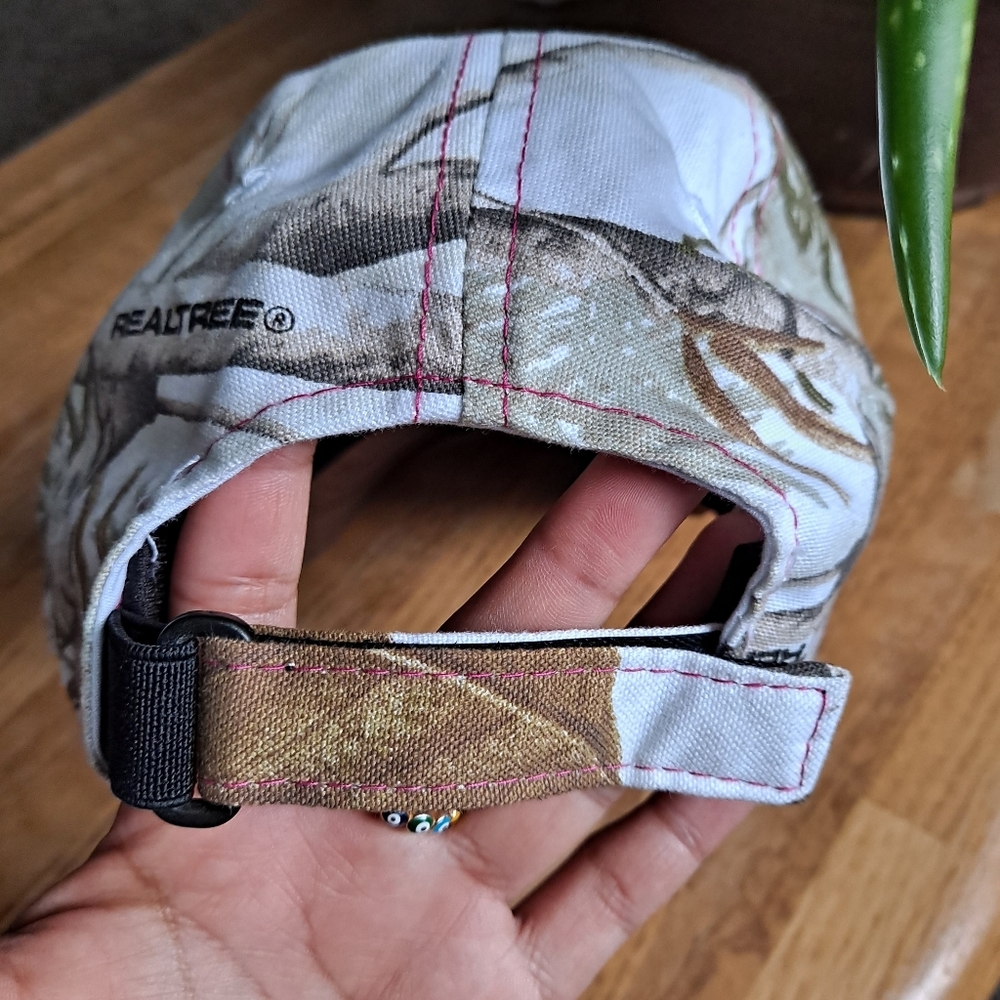 Realtree White Camo Cap - Picture 5 of 5